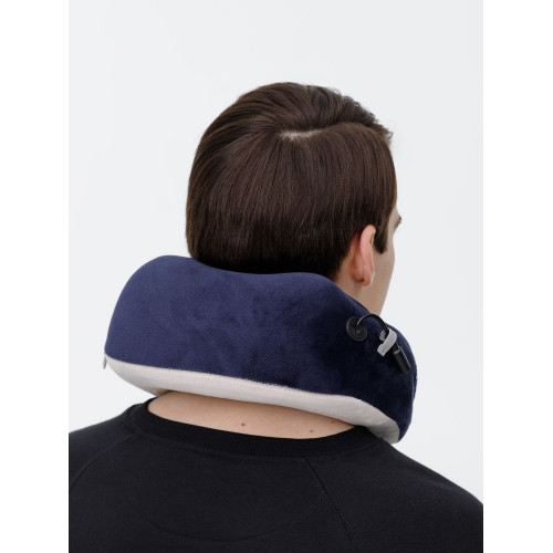 Дорожная подушка-массажер inRelax, синяя