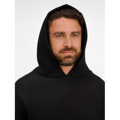 Худи унисекс оверсайз Easy Street, черное