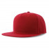 Бейсболка SNAP FIVE-S, 5 клиньев, пласт. застежка, красный, 100% переработанный полиэстер, 300 г/м2