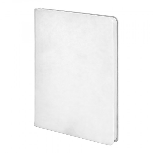 Ежедневник недатированный Pulpy, А5,  белый, кремовый блок в линейку, белый срез