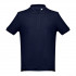 Рубашка-поло мужская ADAM, темно-синий, S, 100% хлопок, плотность 195 г/м2