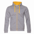 Толстовка мужская STAN с капюшоном на молнии сэндвич 320, 18