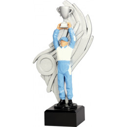 Фигурка литая Мотоспорт- 2 место 24 см RFST2035/S/BL
