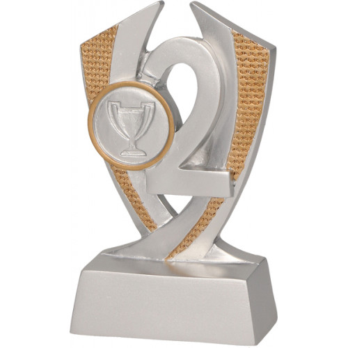 Фигурка литая Трофей 2 место RE005B 11см Д-25 (52*18)