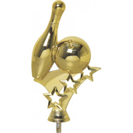 Фигурка пластиковая Боулинг 239BW/G 13см