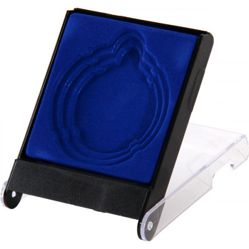 Футляр для медали (50,60,70) 85х120х20 H1/BL (M03/BL)