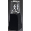 Награда хрустальная Бегун 50х50х180мм CAC50180/RUN