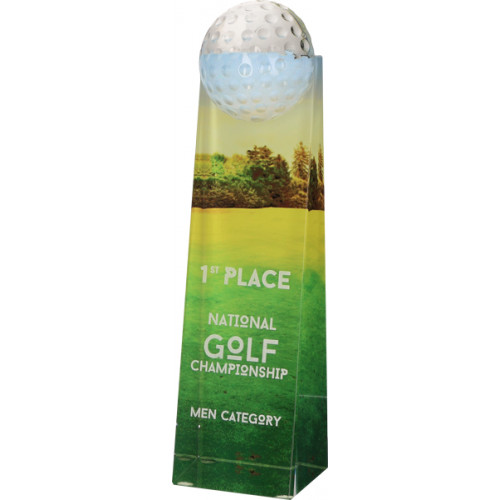 Награда хрустальная C061 22.5см (22.5*6*5) футляр в комплекте