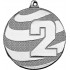 Медаль 2 место MMA5011/S 50(25) G-1.5 мм