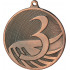 Медаль 3 место (50) MD1293/B G-2.5мм