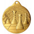 Медаль Шахматы MMC34050/G (50) G-2мм