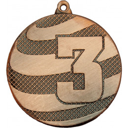 Медаль 3 место MMA5011/B 50(25) G-1.5 мм